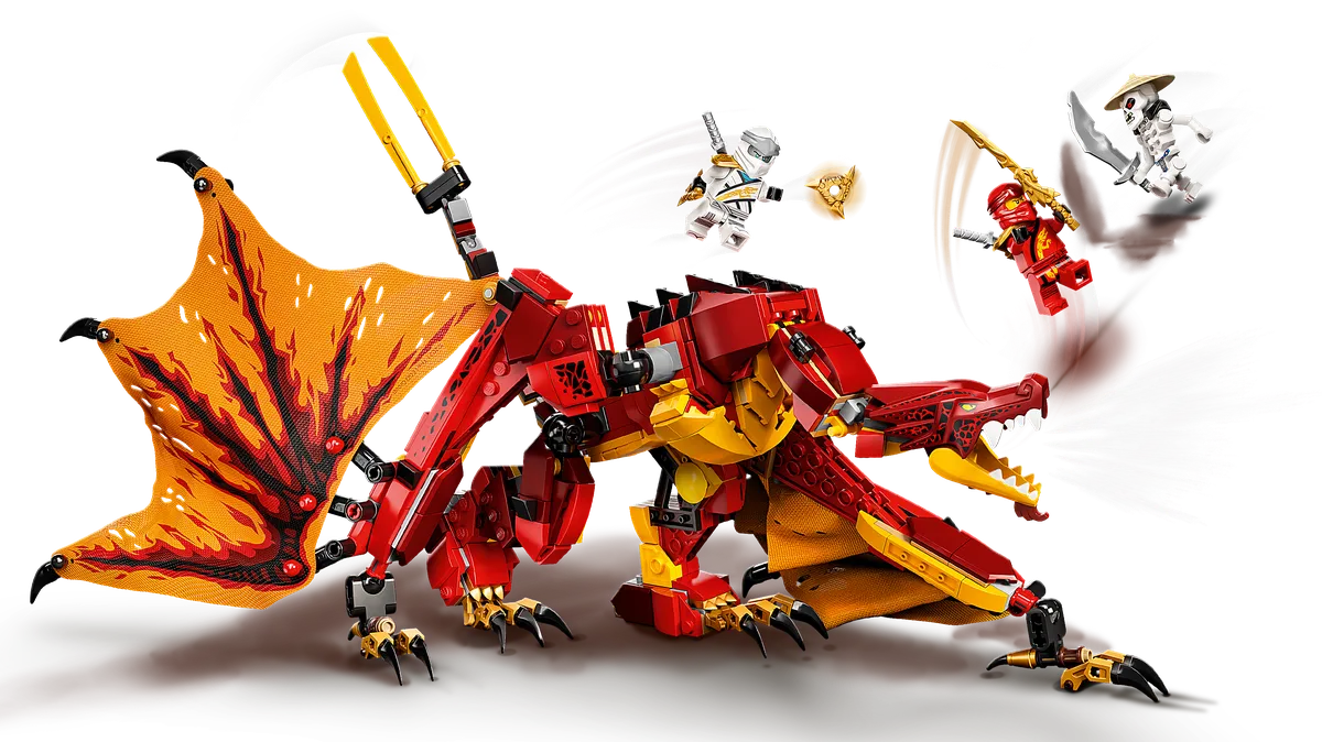 LEGO Fire Dragon Attack (71753) - image 3