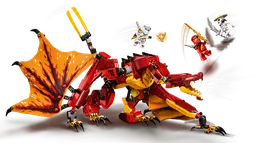 LEGO Fire Dragon Attack (71753) - afbeelding 5