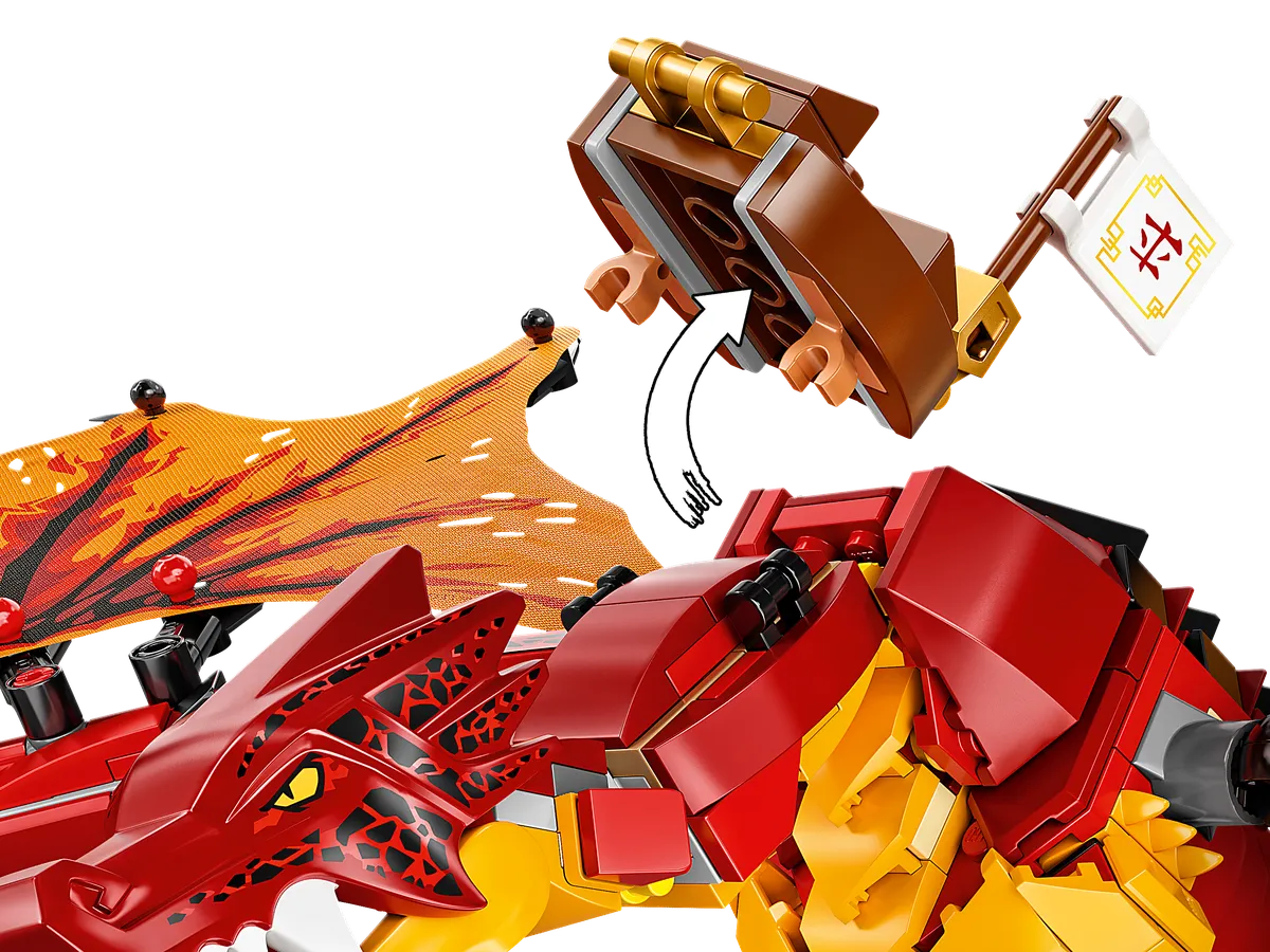 LEGO Fire Dragon Attack (71753) - image 4