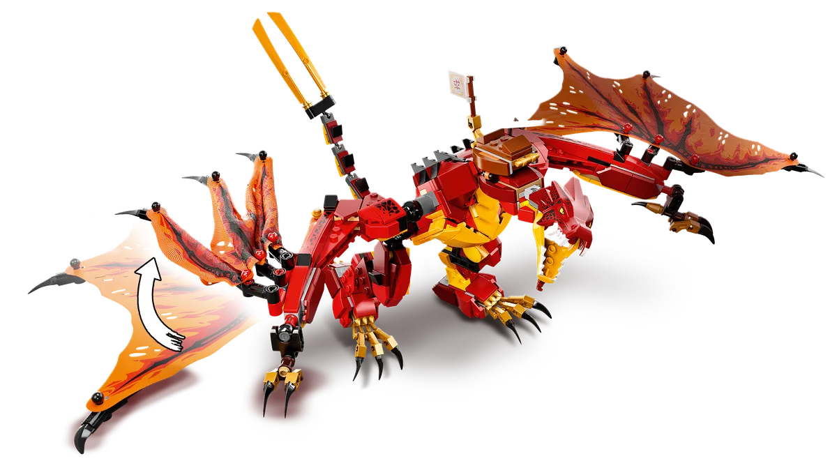 LEGO Fire Dragon Attack (71753) - image 5