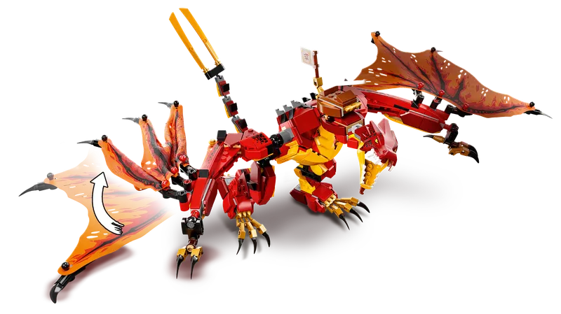 Fire Dragon Attack von LEGO – Produktfoto 8 von 12