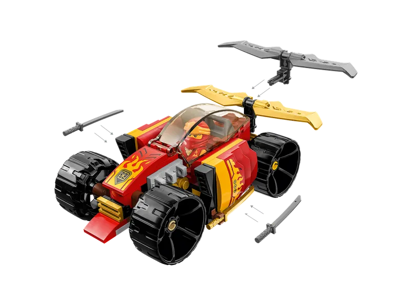 Kai’s Ninja Race Car EVO de LEGO – photo du produit 4 sur 6