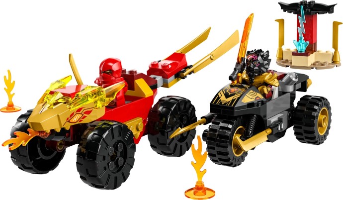 LEGO Kai and Ras's Car and Bike Battle (71789)