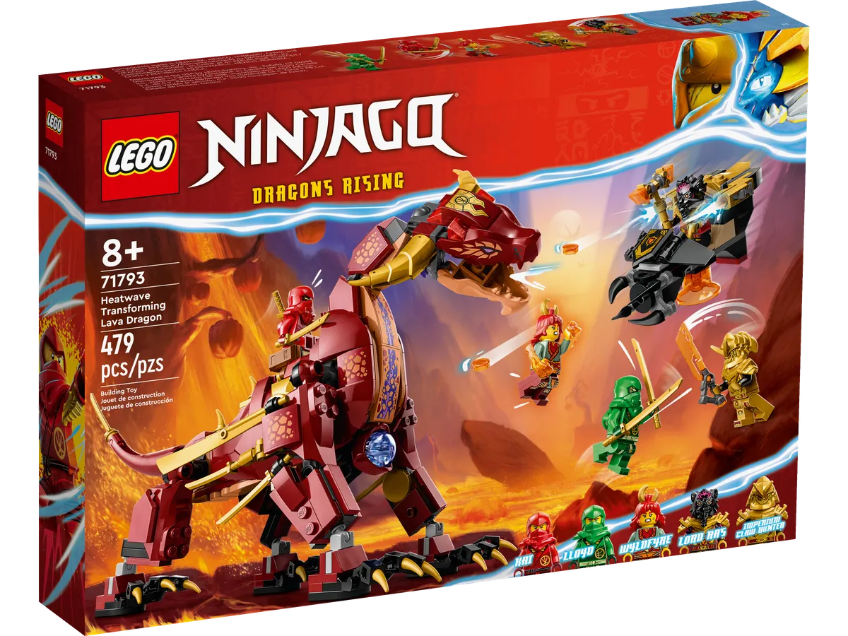 LEGO Heatwave Transforming Lava Dragon (71793) - image 1