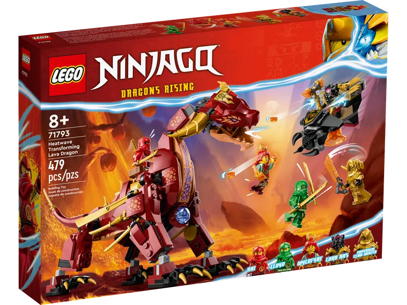 Heatwave Transforming Lava Dragon by LEGO – product photo 2 of 11