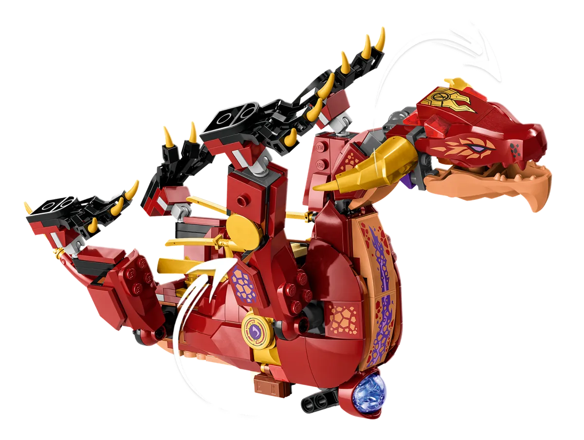LEGO Heatwave Transforming Lava Dragon (71793) - image 4