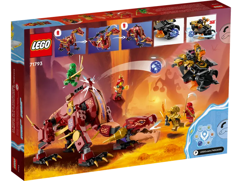 Heatwave Transforming Lava Dragon by LEGO – product photo 9 of 11