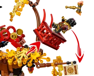 Temple of the Dragon Energy Cores de LEGO – photo du produit 5 sur 9