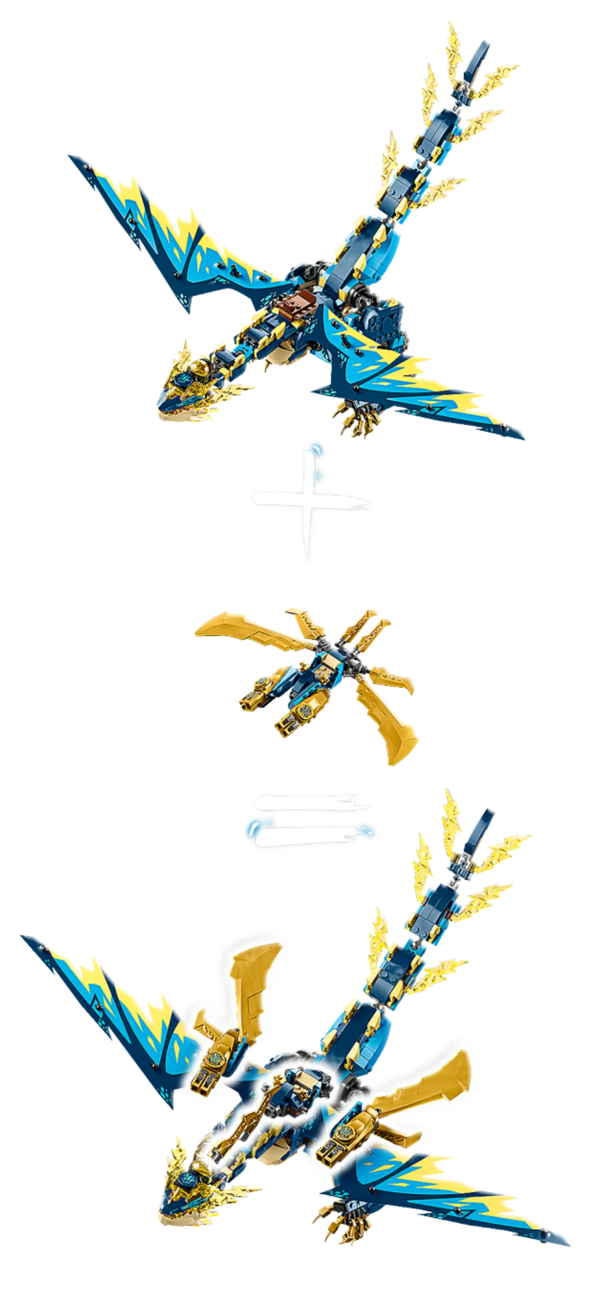 LEGO Elemental Dragon vs. The Empress Mech (71796) - Bild 3