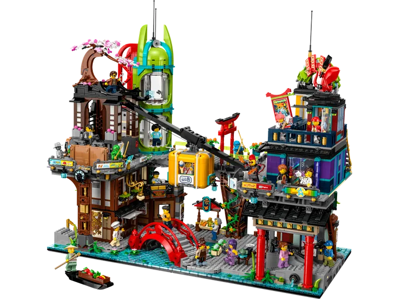 LEGO 71799 NINJAGO City Markets, 6.163 stenen