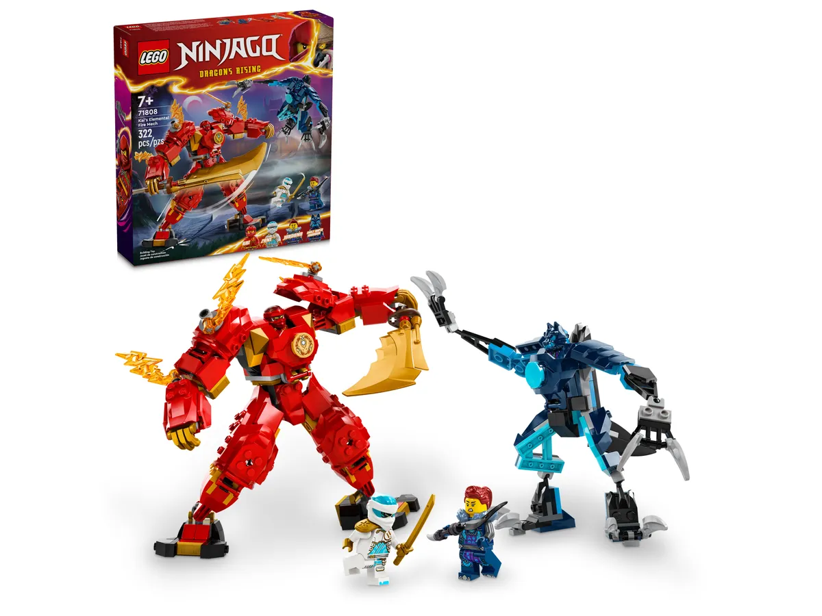 LEGO Kai's Elemental Fire Mech (71808) - Bild 1