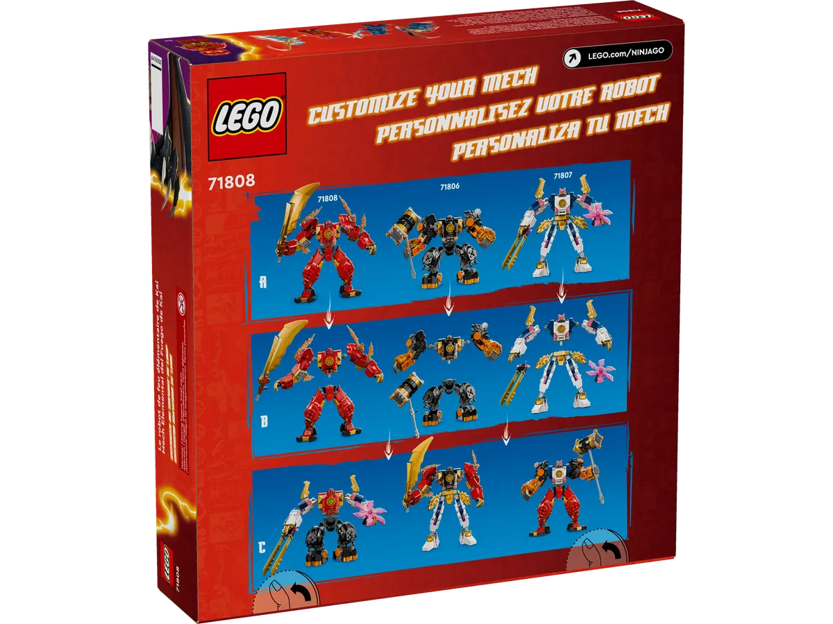 LEGO Kai's Elemental Fire Mech (71808) - Bild 3
