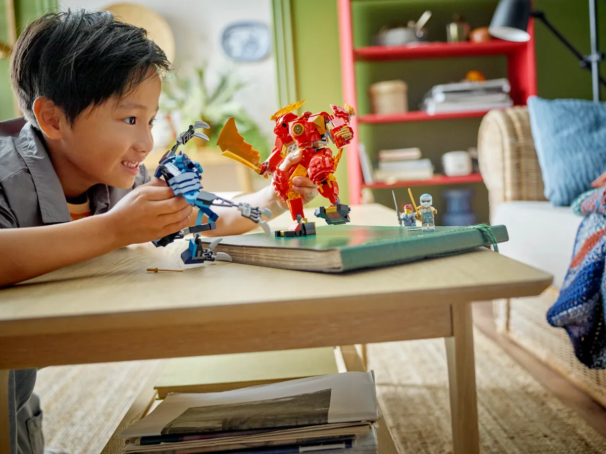 LEGO Kai's Elemental Fire Mech (71808) - Bild 4