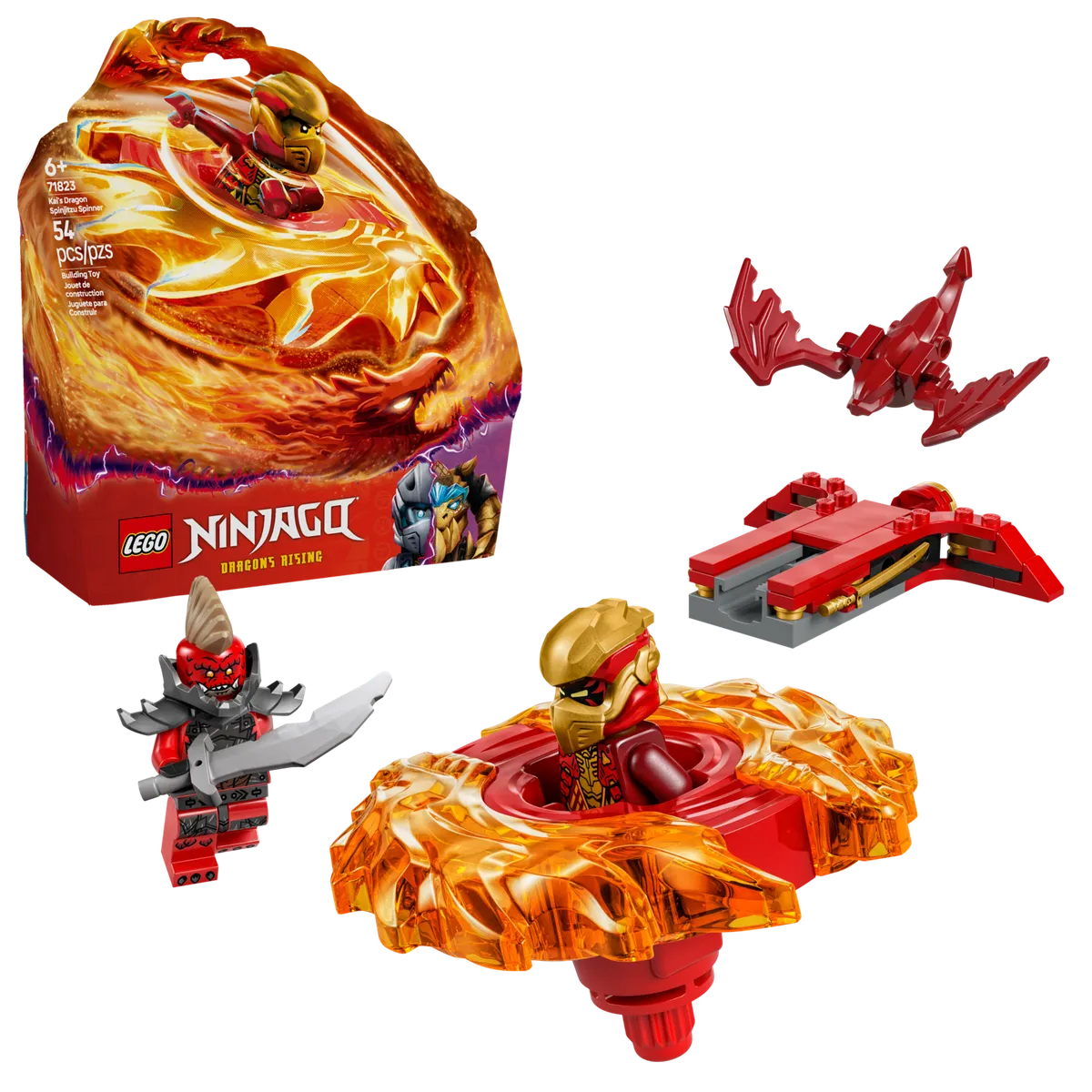 LEGO Kai's Dragon Spinjitzu Spinner (71823) - Bild 7