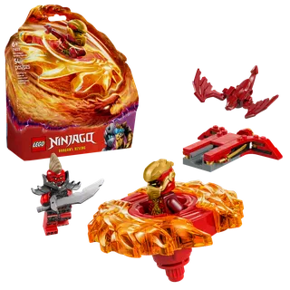 Kai's Spinjitzu drakenspinner van LEGO – productfoto 8 van 9