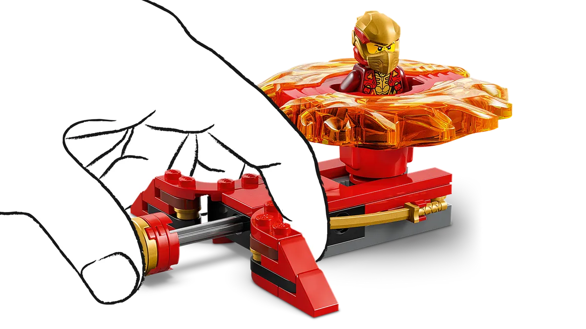 LEGO Kai's Dragon Spinjitzu Spinner (71823) - Bild 1
