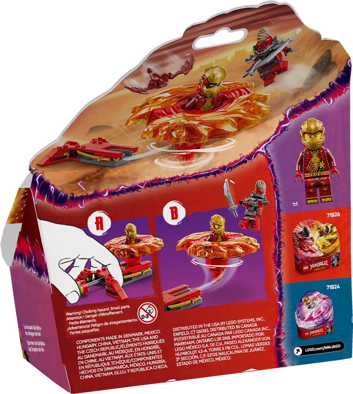 LEGO Kai's Dragon Spinjitzu Spinner (71823) - Bild 8
