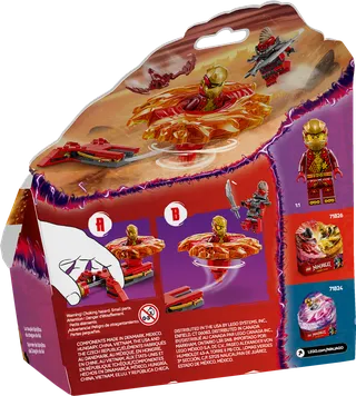 Kai's Spinjitzu drakenspinner van LEGO – productfoto 9 van 9
