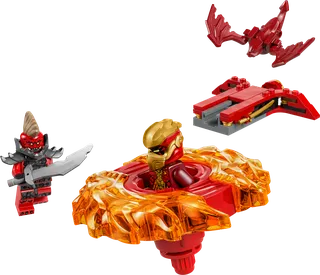 Kai's Spinjitzu drakenspinner van LEGO – productfoto 4 van 9