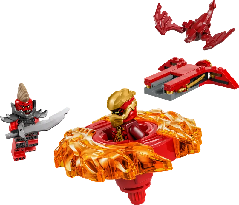 Kai's Spinjitzu drakenspinner van LEGO – productfoto 4 van 9