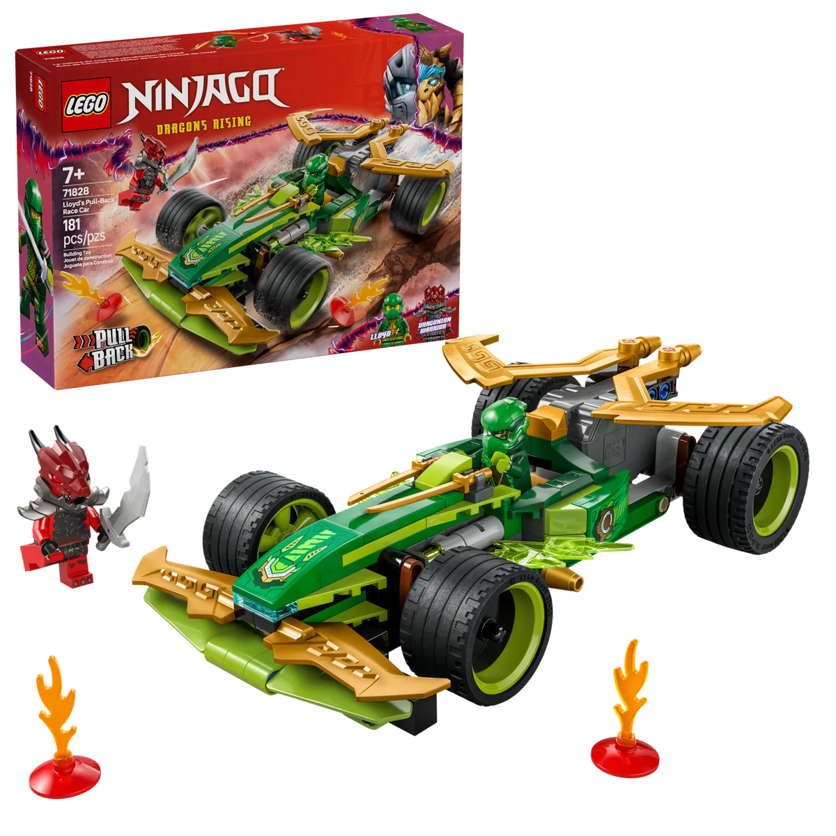 LEGO Lloyd's Pull-Back Race Car (71828) - Bild 4