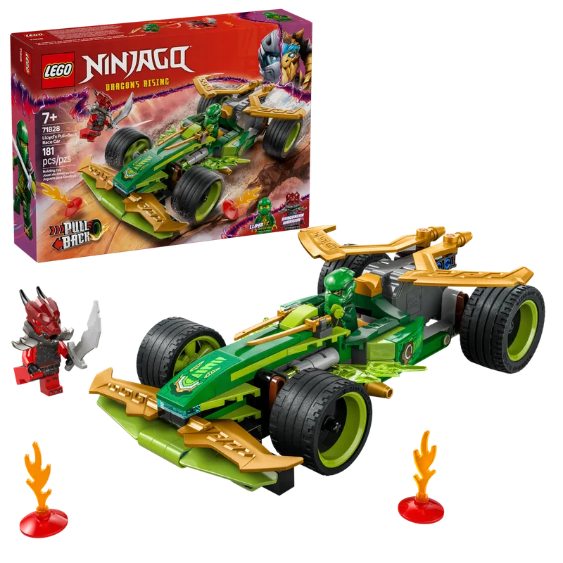 Lloyds pull-back racewagen van LEGO – productfoto 2 van 8