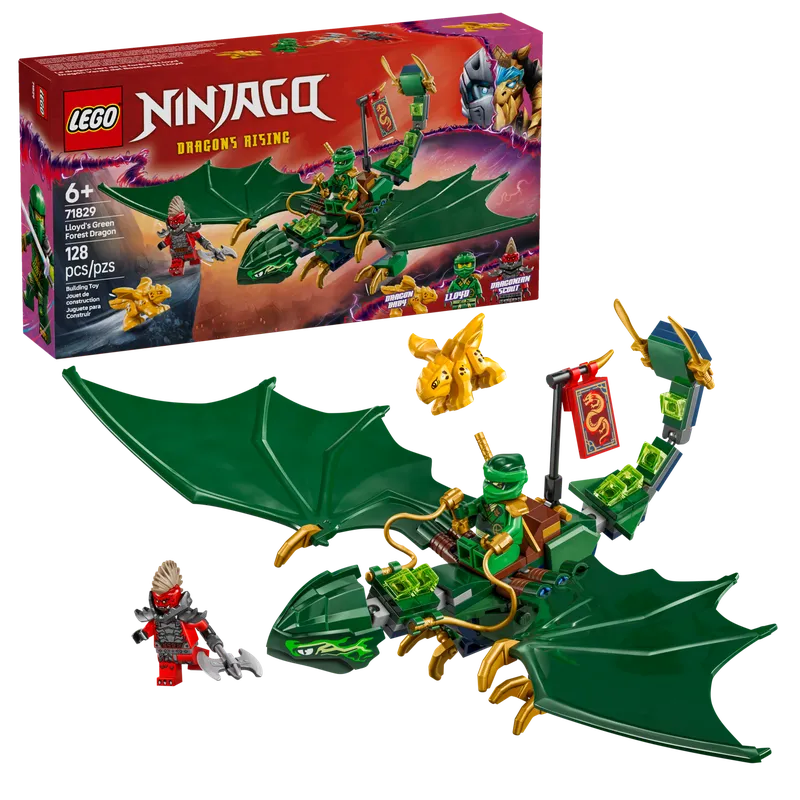 Lloyds groene bosdraak van LEGO – productfoto 2 van 8