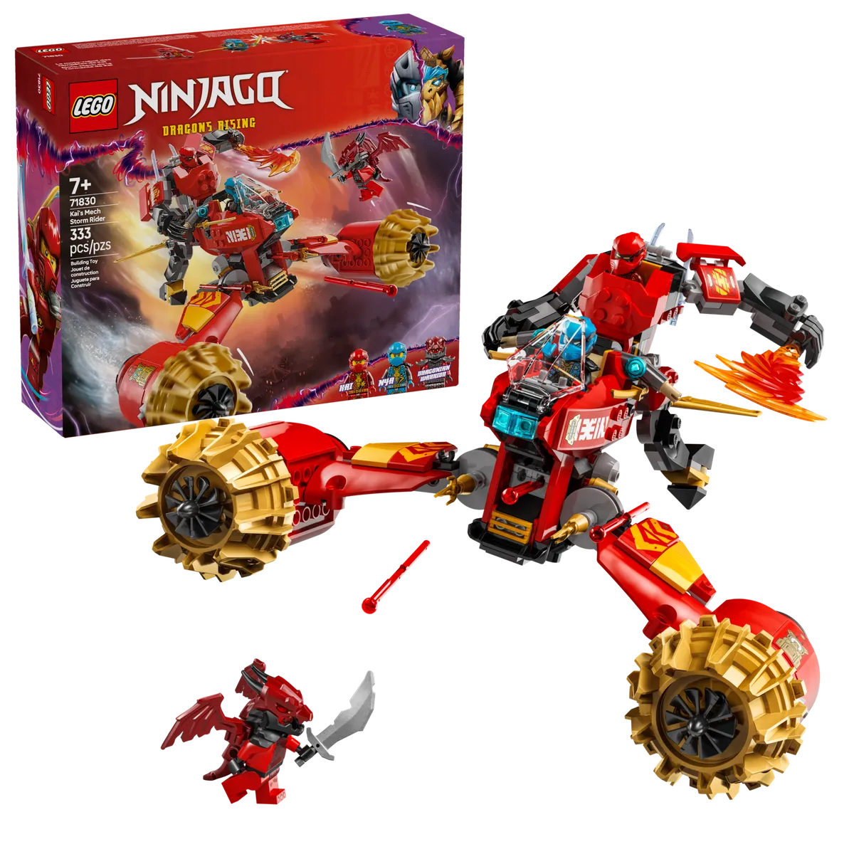 LEGO Kai's Mech Storm Rider (71830) - Bild 5