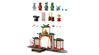 Spinjitzu ninjatempel van LEGO – productfoto 3 van 9