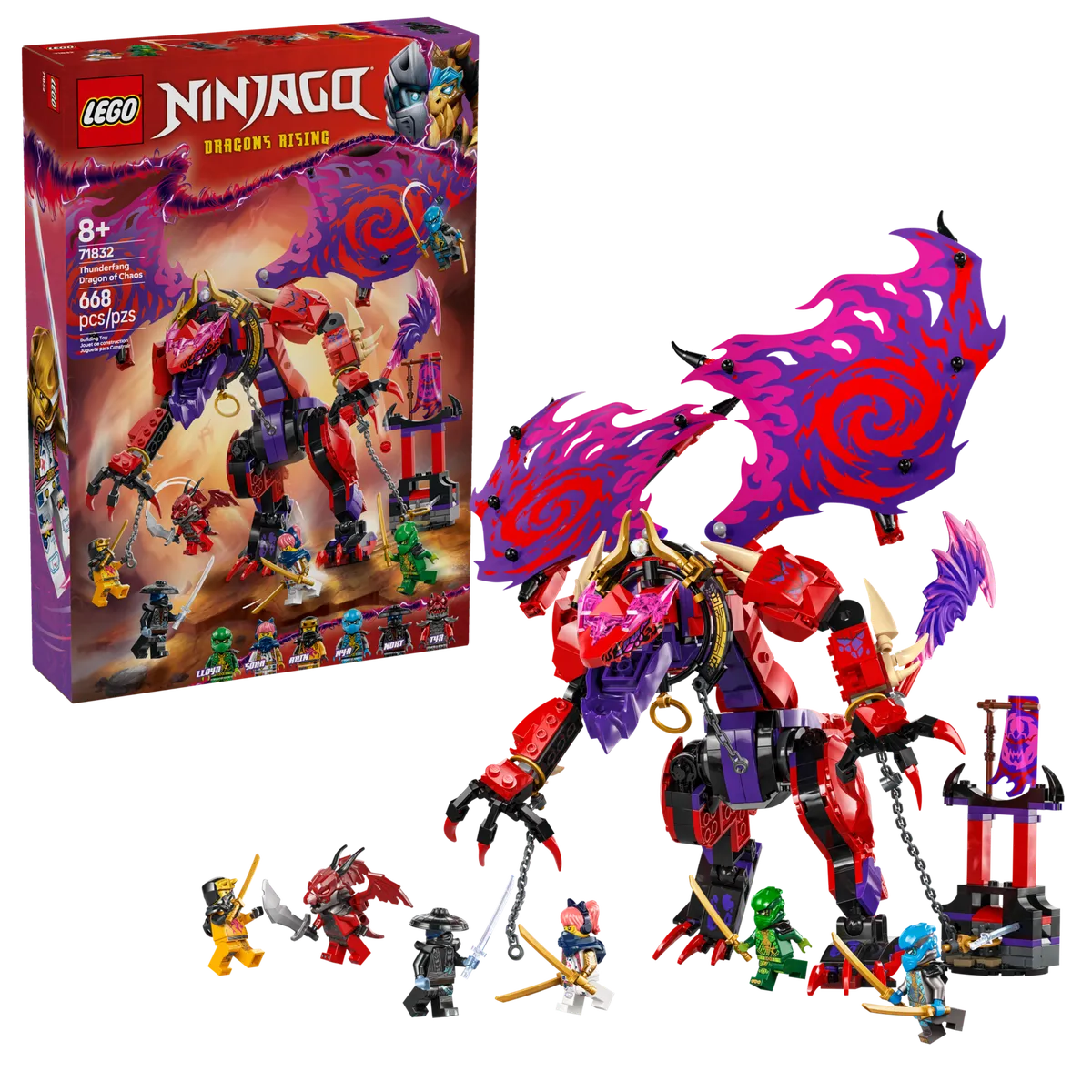 LEGO Thunderfang Dragon of Chaos (71832) - Bild 1