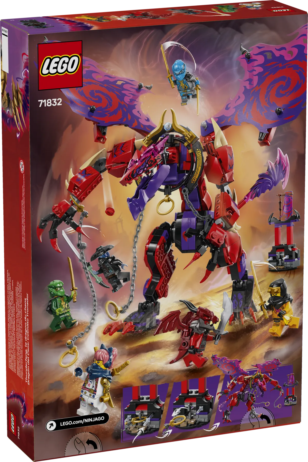 LEGO Thunderfang Dragon of Chaos (71832) - Bild 6