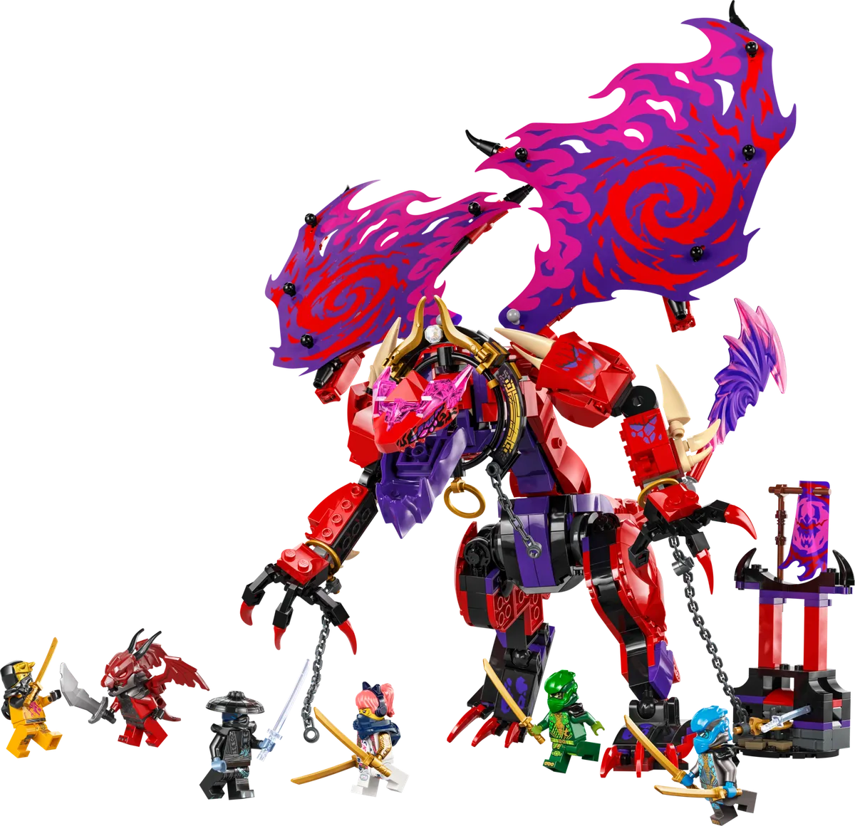 LEGO Thunderfang Dragon of Chaos (71832)