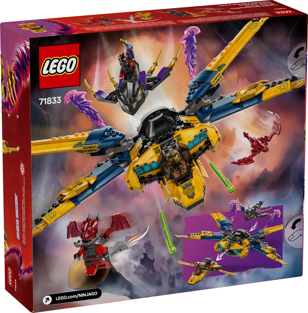 LEGO Ras and Arin's Super Storm Jet (71833) - Bild 9