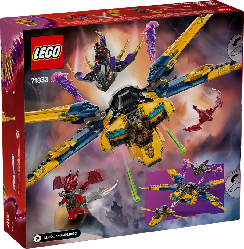 Ras and Arin's Super Storm Jet von LEGO – Produktfoto 10 von 10