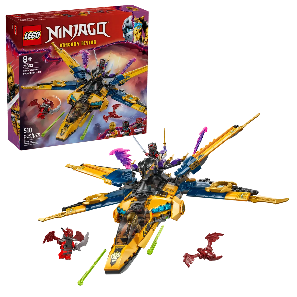 LEGO Ras and Arin's Super Storm Jet (71833) - Bild 8