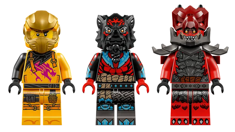 Ras and Arin's Super Storm Jet von LEGO – Produktfoto 3 von 10