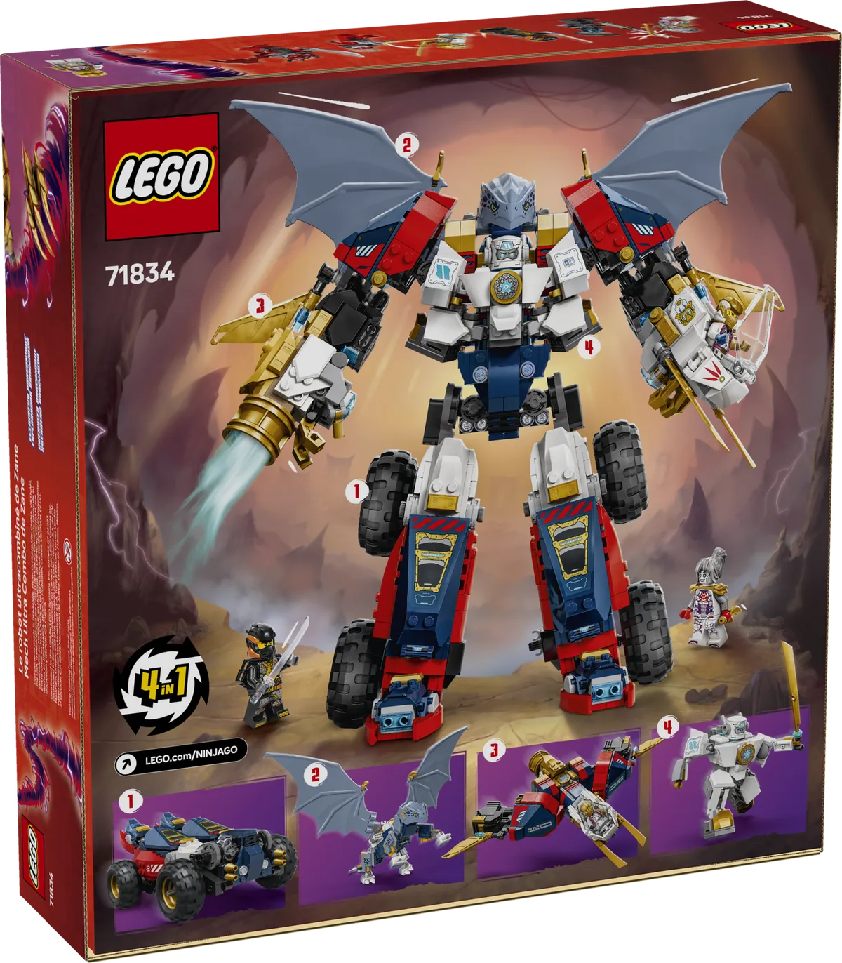 LEGO Zane's Ultra Combiner Mech (71834) - Bild 10