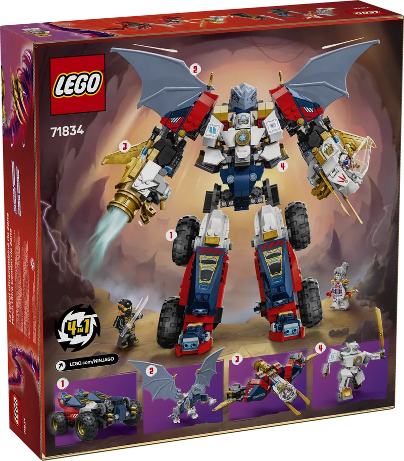 Zane's Ultra Combiner Mech fra LEGO – produktbillede 11 af 11