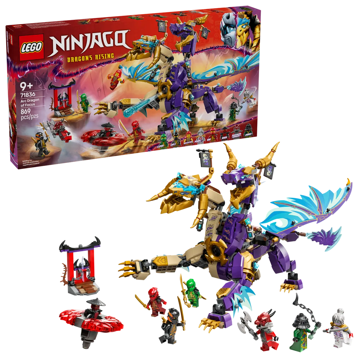 LEGO Arc Dragon of Focus (71836) - afbeelding 5