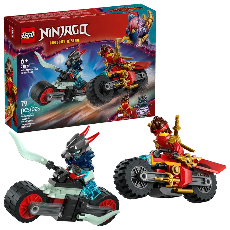 Kai's Motorcycle Speed Race fra LEGO – produktbillede 2 af 9