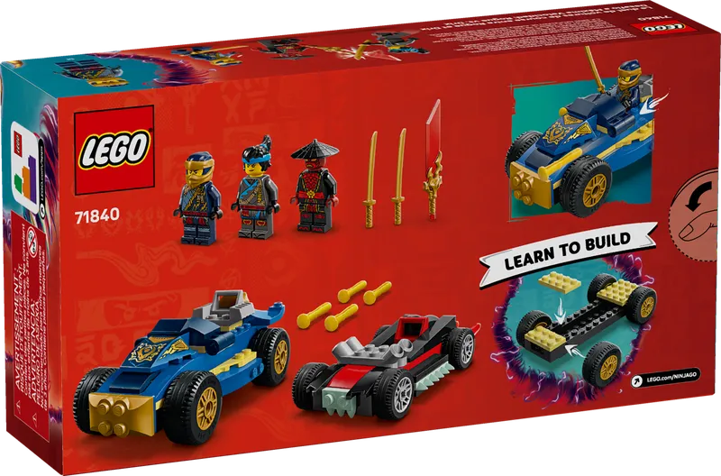 Rogue vs. Drix Race Car Duel från LEGO – produktbild 11 av 11