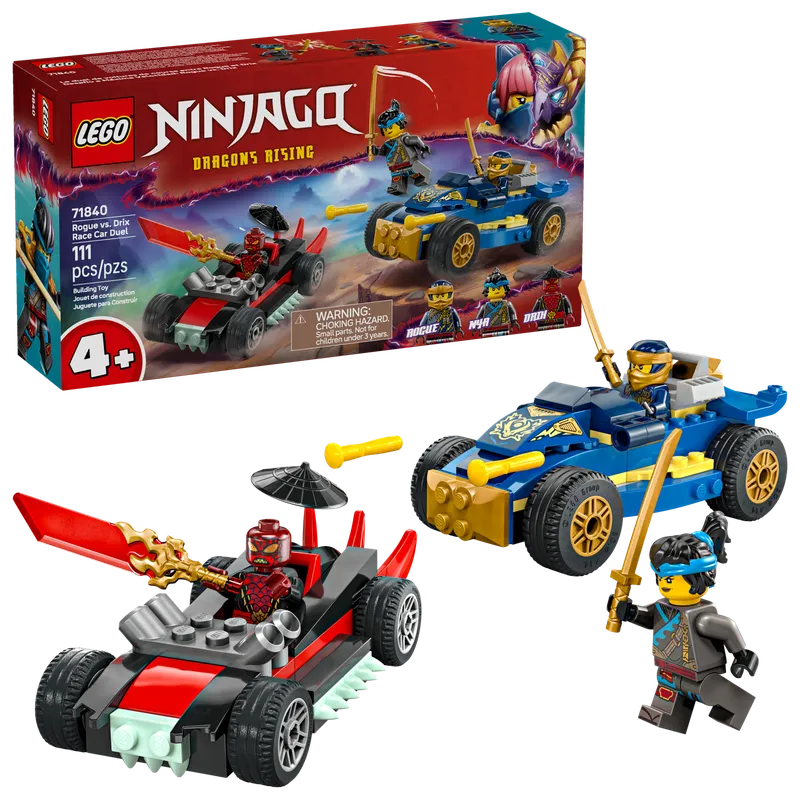 Rogue vs. Drix Race Car Duel från LEGO – produktbild 2 av 11