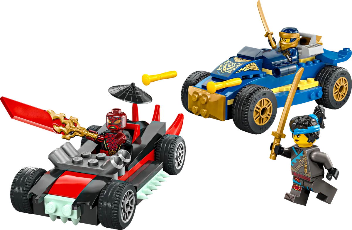 LEGO Rogue vs. Drix Race Car Duel (71840)