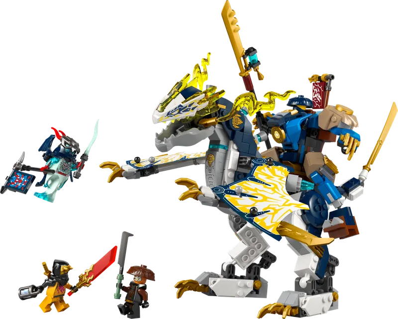 LEGO 71843 Rogue's Mech Dragon Rider, 584 stenen