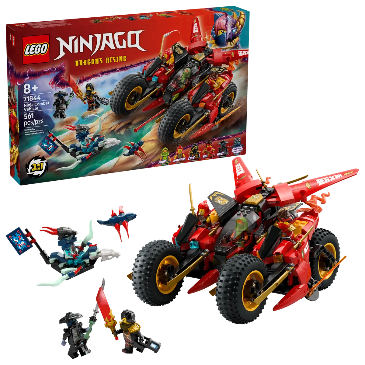 LEGO Ninja Combat Vehicle (71844) - afbeelding 5