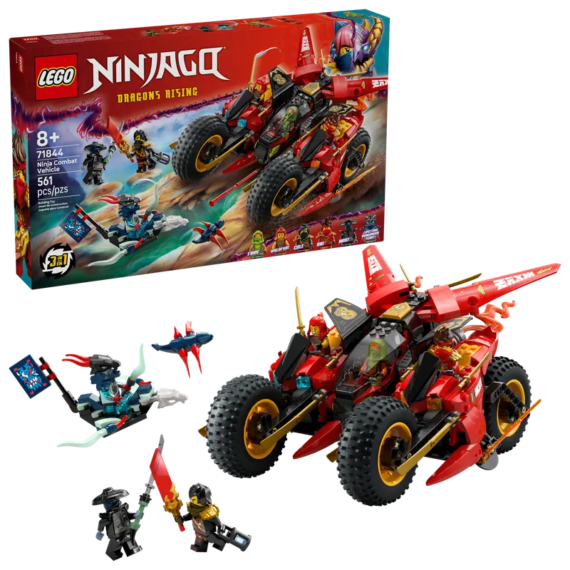 LEGO 71844 Ninja Combat Vehicle detail image