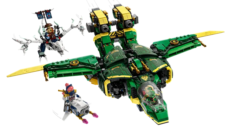 LEGO 71845 Lloyd's Jet Mech detail image