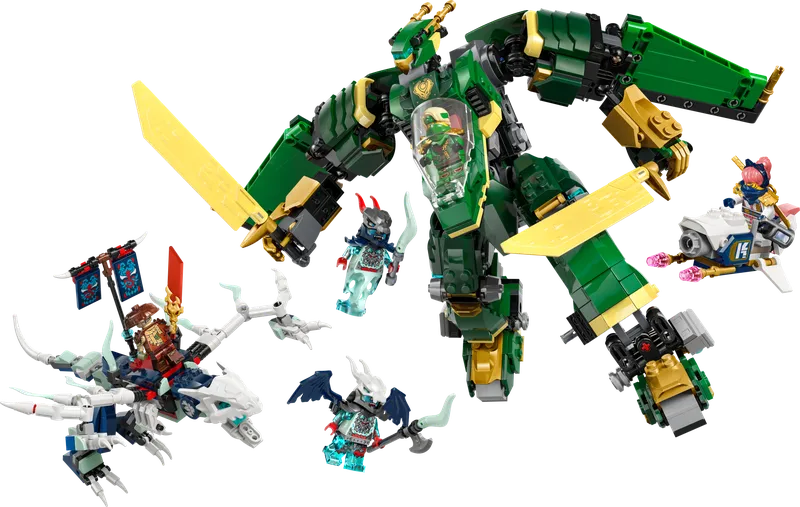 LEGO 71845 Lloyd's Jet Mech, 1.112 stenen