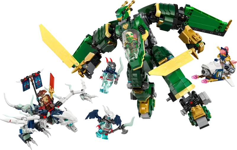 LEGO 71845 Lloyd’s Jet Mech - Main product image