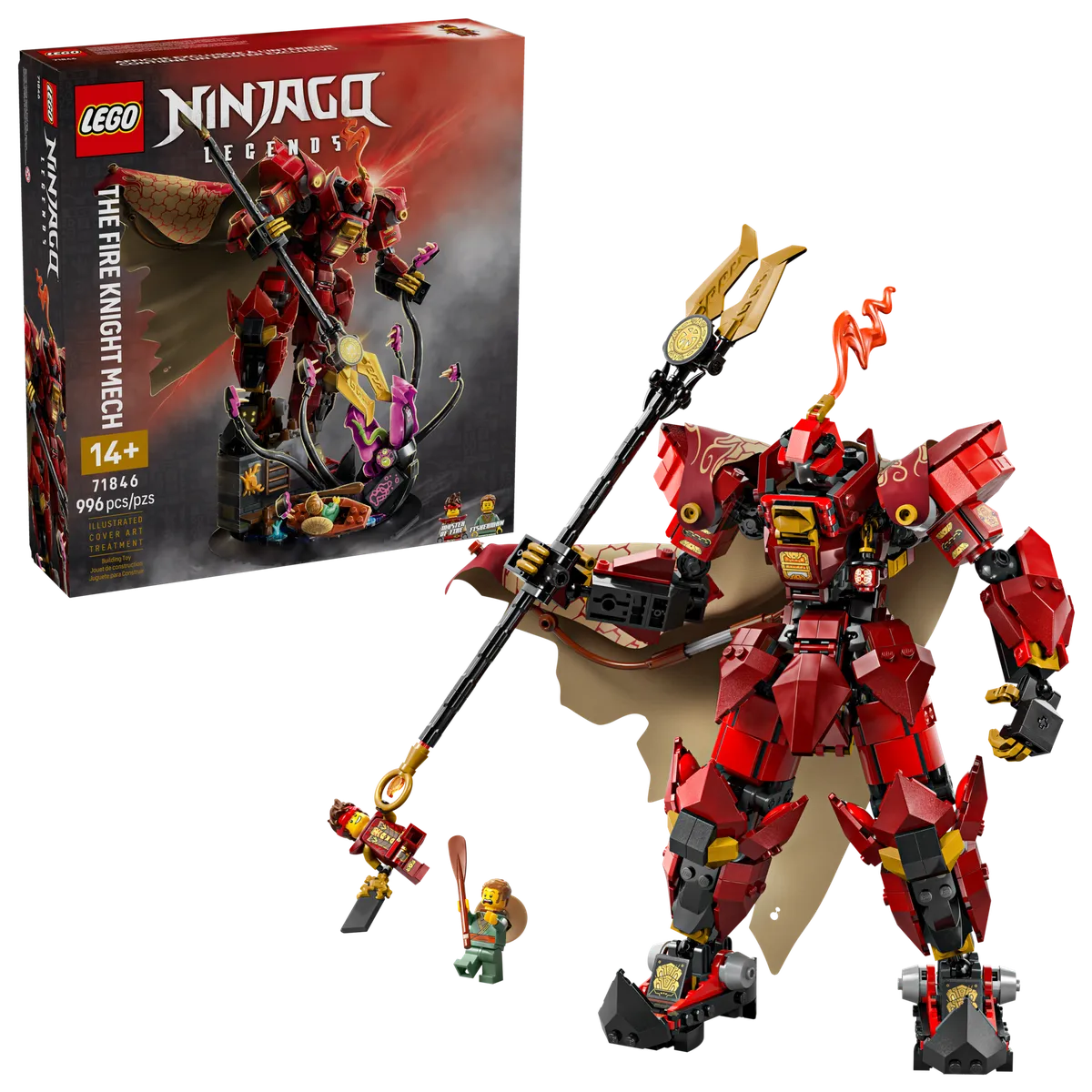 LEGO The Fire Knight Mech (71846) - Bild 3